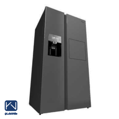 یخچال و فریزر ساید بای ساید جی پلاس مدل GSS-P7922BS دودی