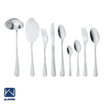 سرویس قاشق و چنگال 116 پارچه ناب استیل مدل برلین