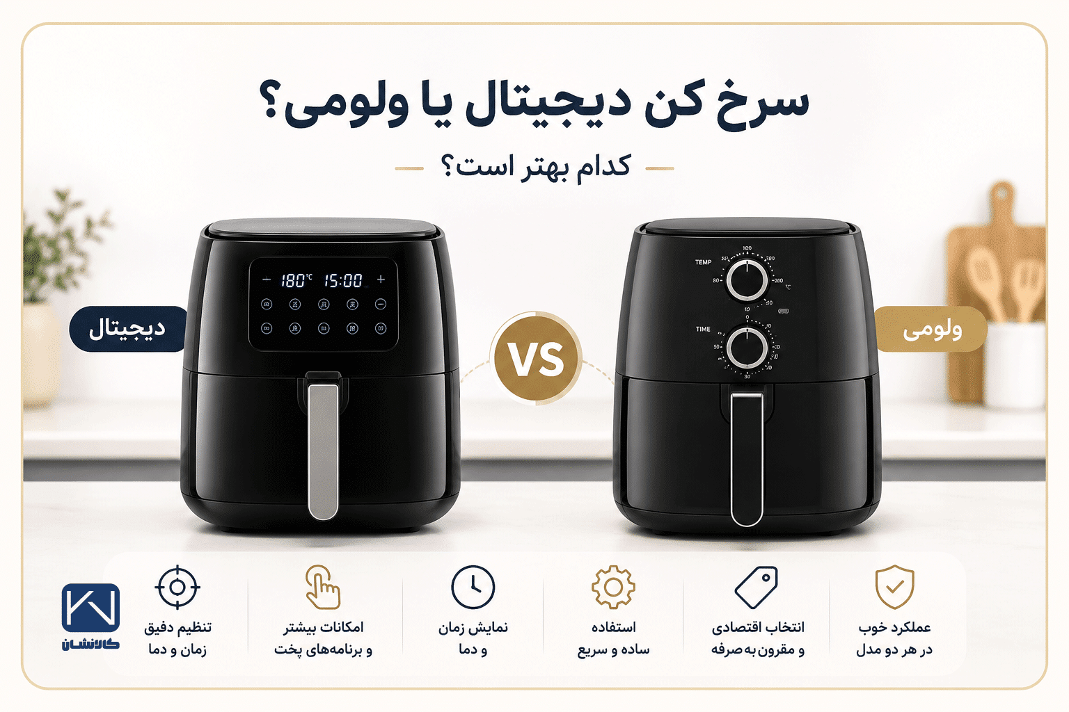 سرخ کن دیجیتال یا ولومی
