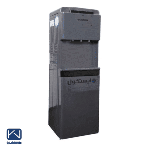نمای زاویه دار آبسردکن ایستکول مدل TM-RG410 یخچال دار
